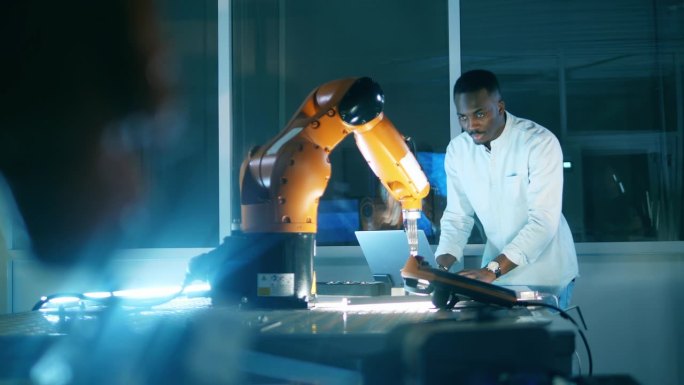 非洲研究人员正在试验一种机器人设备