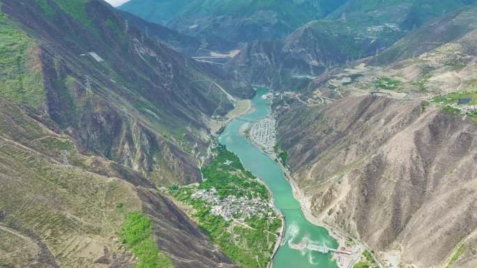 甘孜州-大渡河流域-航拍4K