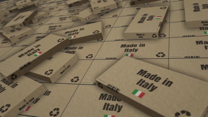 意大利制造的箱包生产可循环无缝