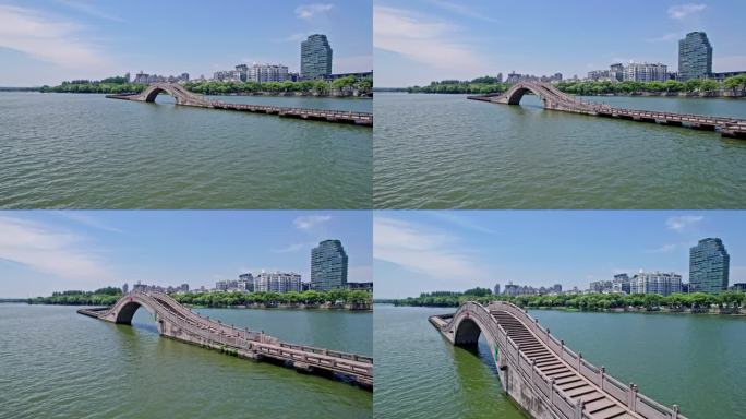 柯桥瓜渚湖 柯桥城市大景