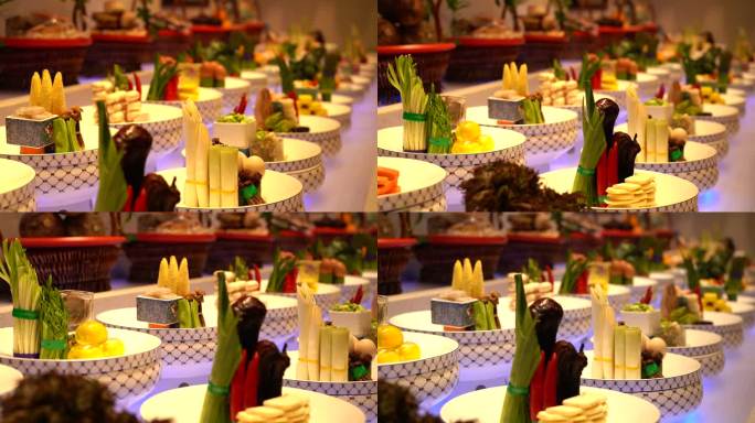 美食美味佳肴 满桌舌尖中国吃美味佳肴