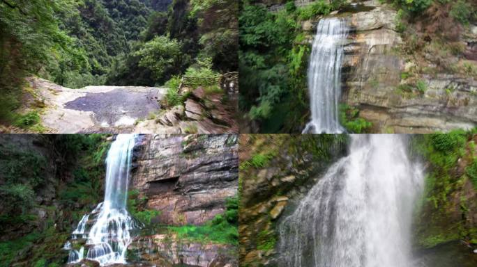 雷公山响水岩瀑布的神秘魅力