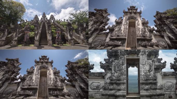 印度尼西亚巴厘岛-兰普阳寺山-时间流逝