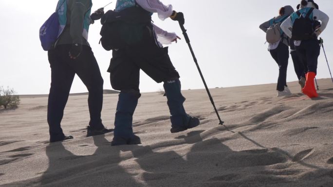 敦煌沙滩沙漠戈壁徒步挑战赛