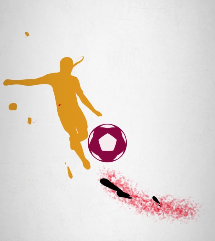 2022卡塔尔世界杯足球栏目竖版片头