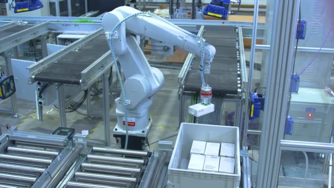机器人 自动分化 货物周转