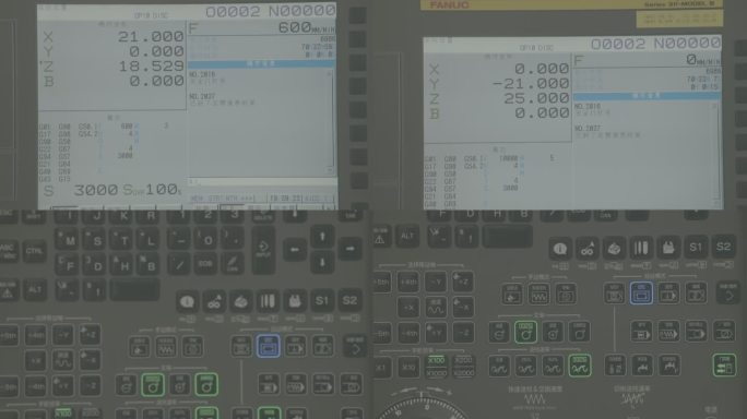 2K 数控机床控制面板机器手臂自动化生产