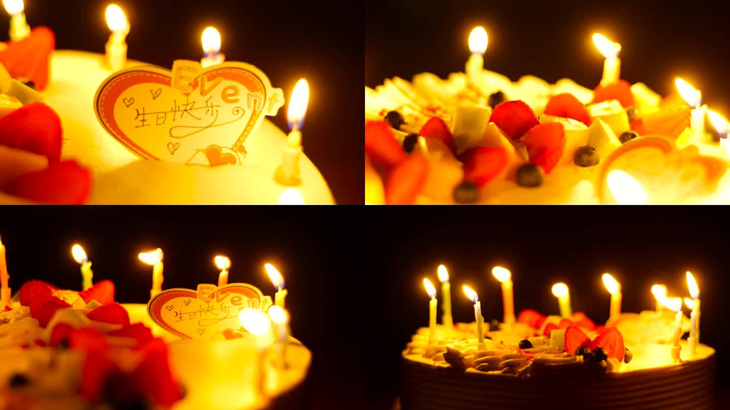 生日蛋糕生日蜡烛
