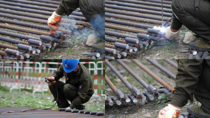 中国建设电焊焊接工人