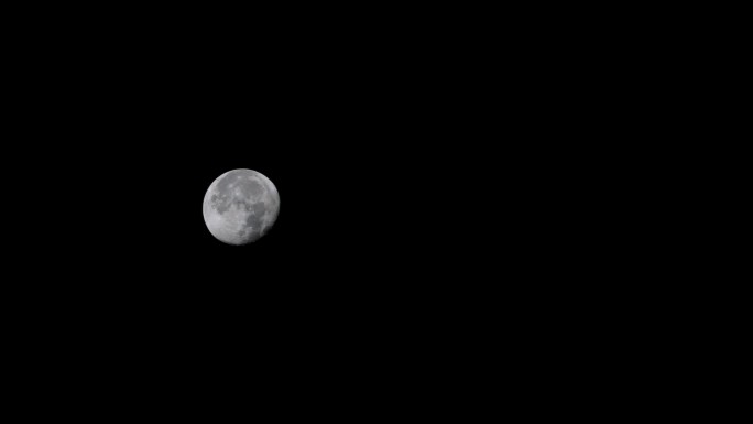 月亮空镜延时