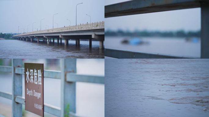北京永定河台风洪水泄洪之后2