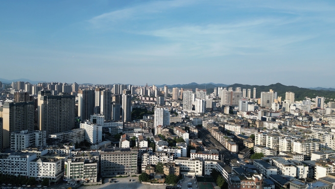 航拍上饶全景上饶建设上饶宣传片