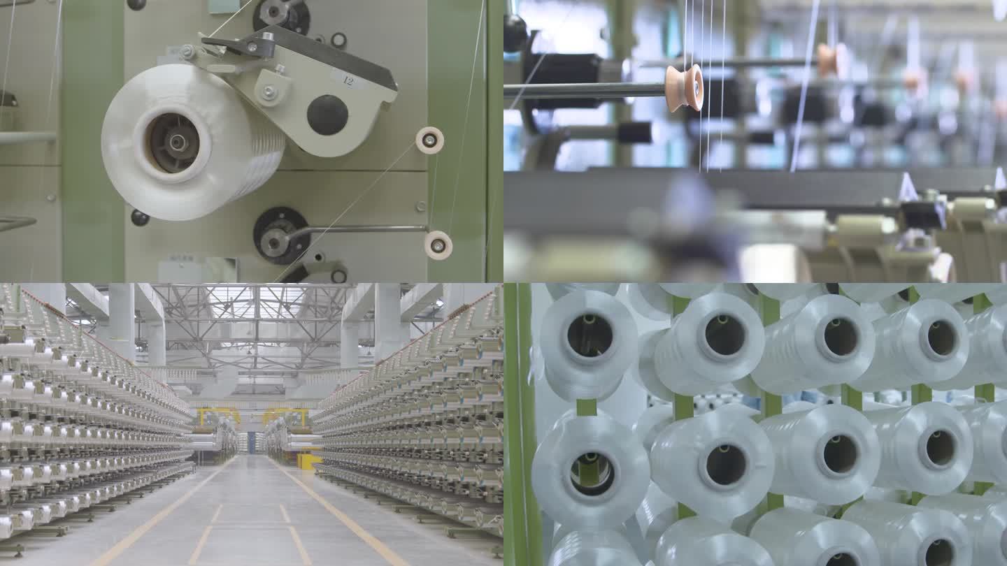 纺织工业 现代纺织 生产车间