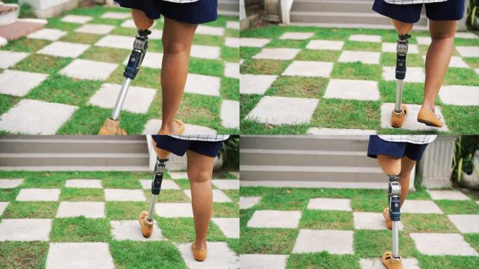 腿部残疾人士坐立行走训练