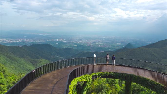 4K金华山北山莲花观景台延时