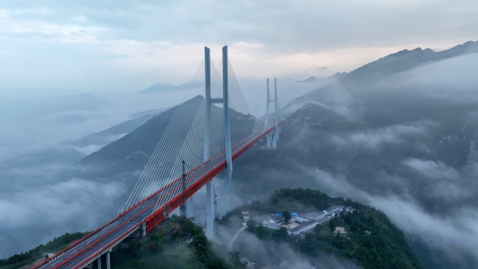 北盘江大桥2023最新航拍