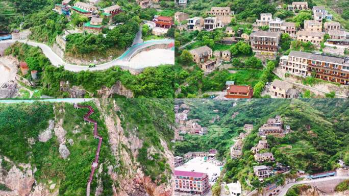 温岭石塘，金沙滩，海山景色