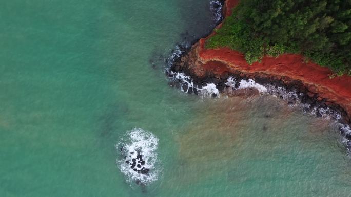 海口澄迈火山海岸航拍