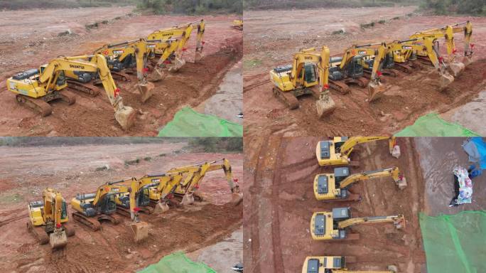 施工挖掘机 地产