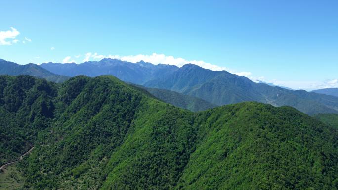 航拍祖国山河自然风光