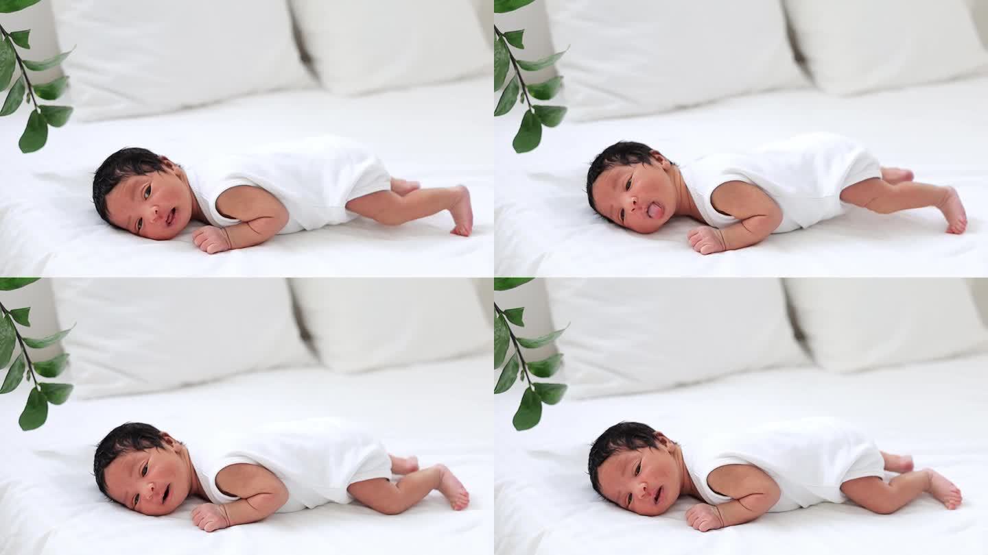 新出生非洲裔美国人的婴孩 库存图片. 图片 包括有 逗人喜爱, 关闭, 冒犯, 男性, 特写镜头, 新建 - 25205883