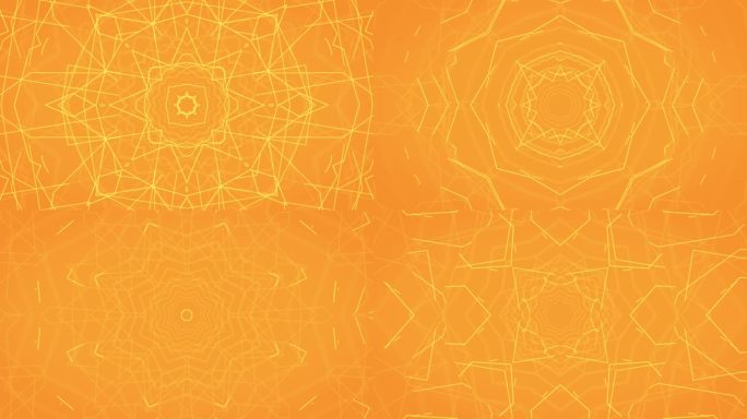 3D 4k万花镜神圣几何几何图案现场音乐会音乐视频抽象迷幻迷幻彩色艺术