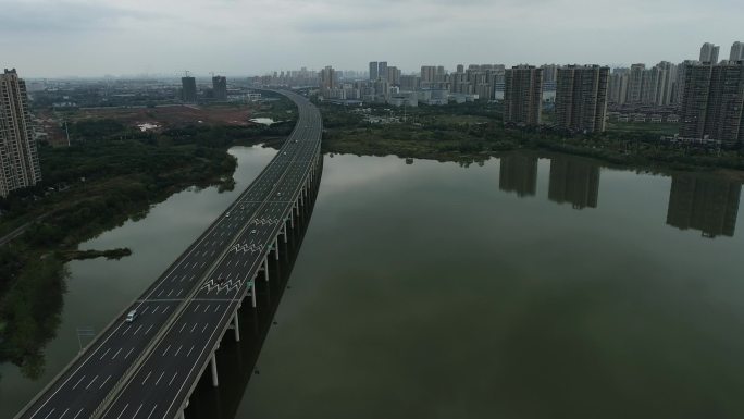 武汉南四环公路高清航拍3
