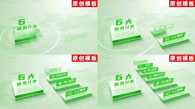 6-科技绿色农业企业分类AE模板包装六