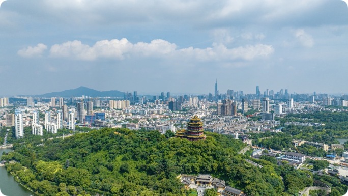 南京航拍延时 南京城市航拍 城市空镜