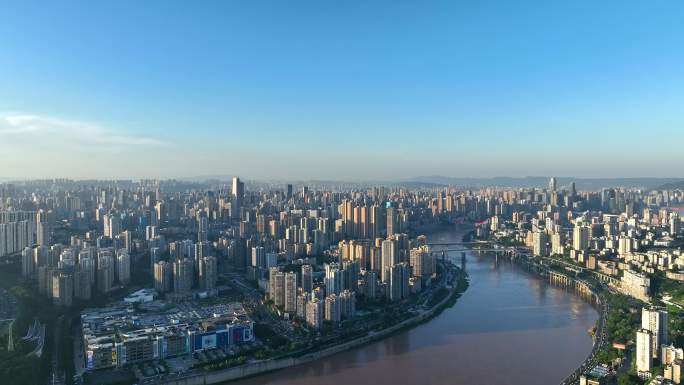 4K重庆陆海国际城市航拍10