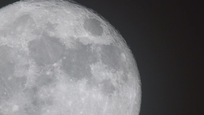 超级大月亮-月升-冷月-1