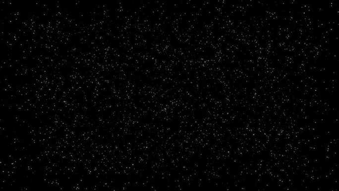 4K 3D夜空穿越充满恒星、星云和星系的宇宙