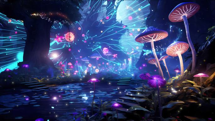 teamlab 魔法森林 梦幻森林