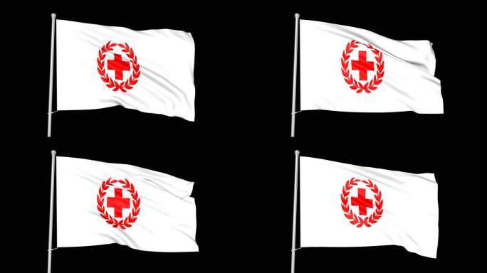 红十字旗帜