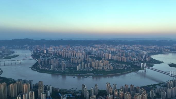 4K重庆陆海国际城市航拍31