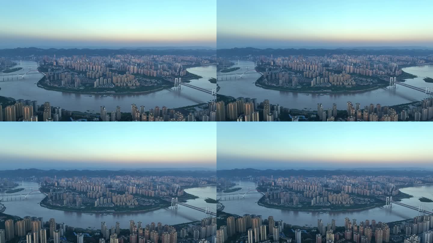 4K重庆陆海国际城市航拍31