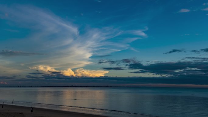 海岸早晨-延时