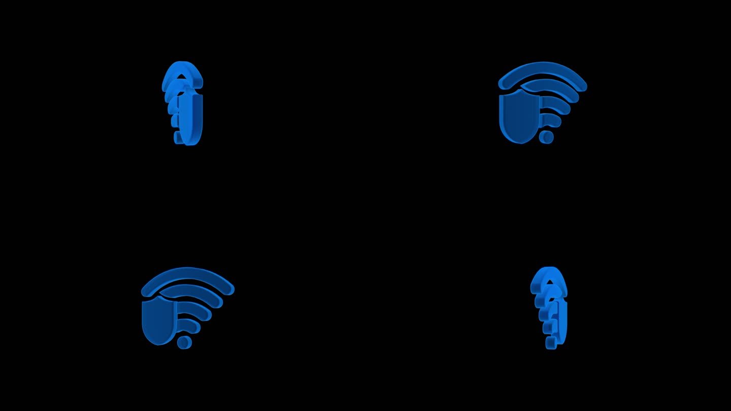 wifi动画防护无线信号3