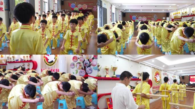 学生汉文化拜师仪式  训练