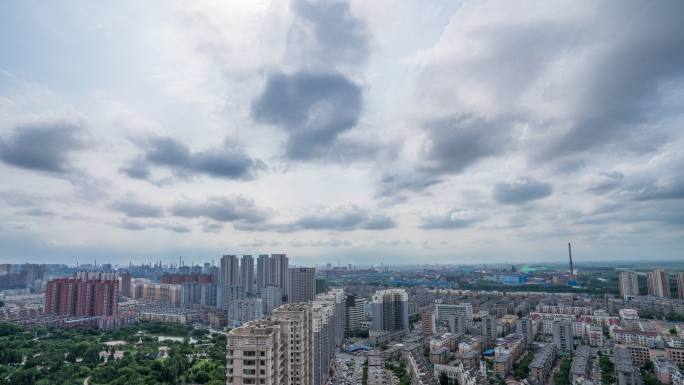 辽宁鞍山鞍千路延时空镜4K