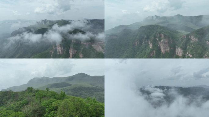 邢台山区穿云高山云端