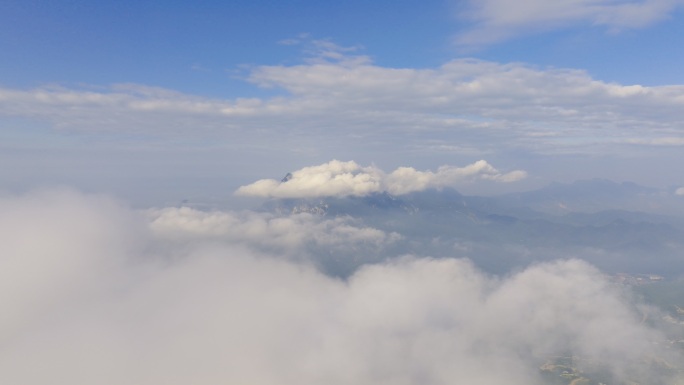 郑州登封中岳嵩山云海杜比视界HDR高清