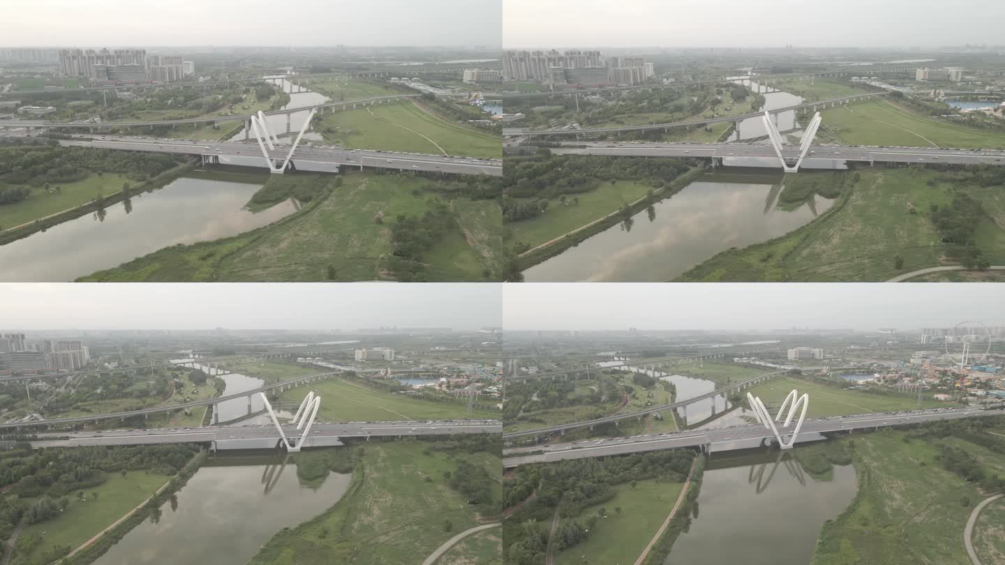 镐京大桥沣河生态湿地公园9