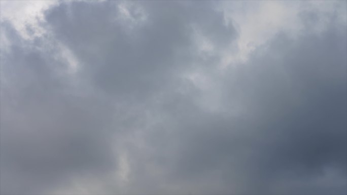 天上的云卷云舒延时视频