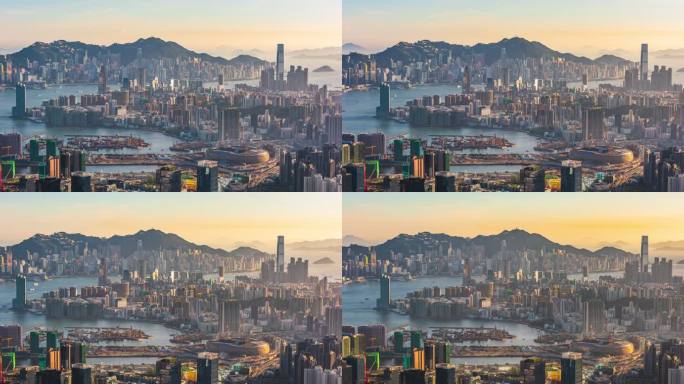 香港：繁华并且繁忙的国际大都市范