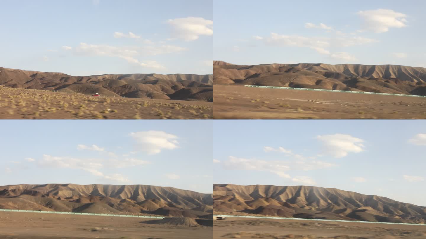 行驶 自驾 旅游 新疆 西北