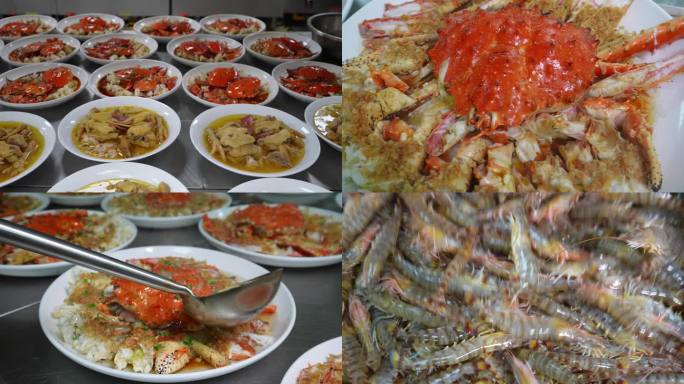4k海鲜饭店食材合集
