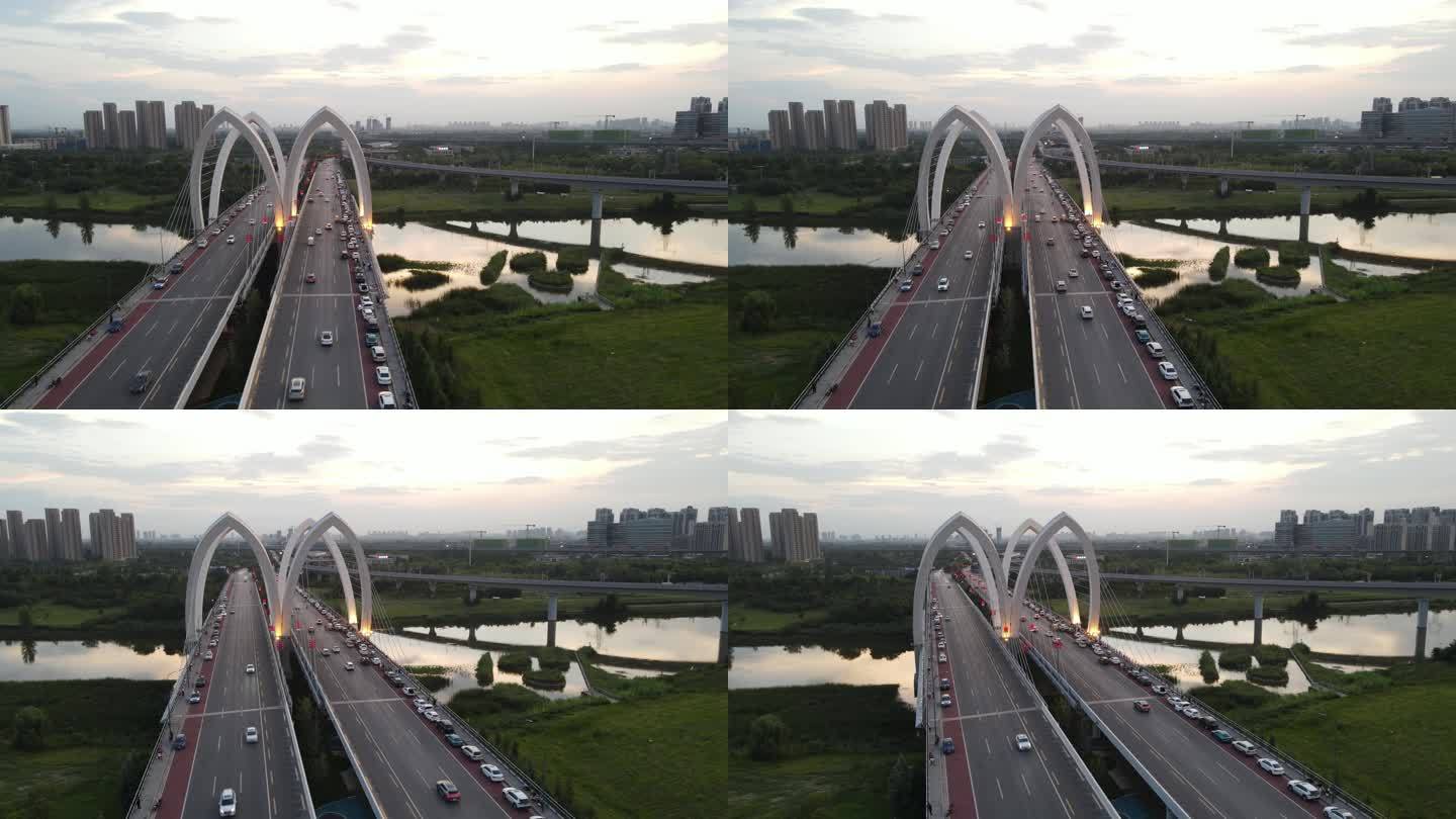 镐京大桥沣河生态湿地公园28