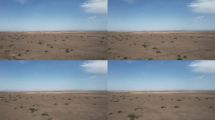 平原 戈壁 沙地 无人区 酷热  新疆