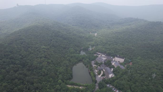 祖国大号河山安徽滁州琅琊山航拍 (37)